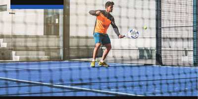 Cancha de pádel con césped sintético Domo Padel